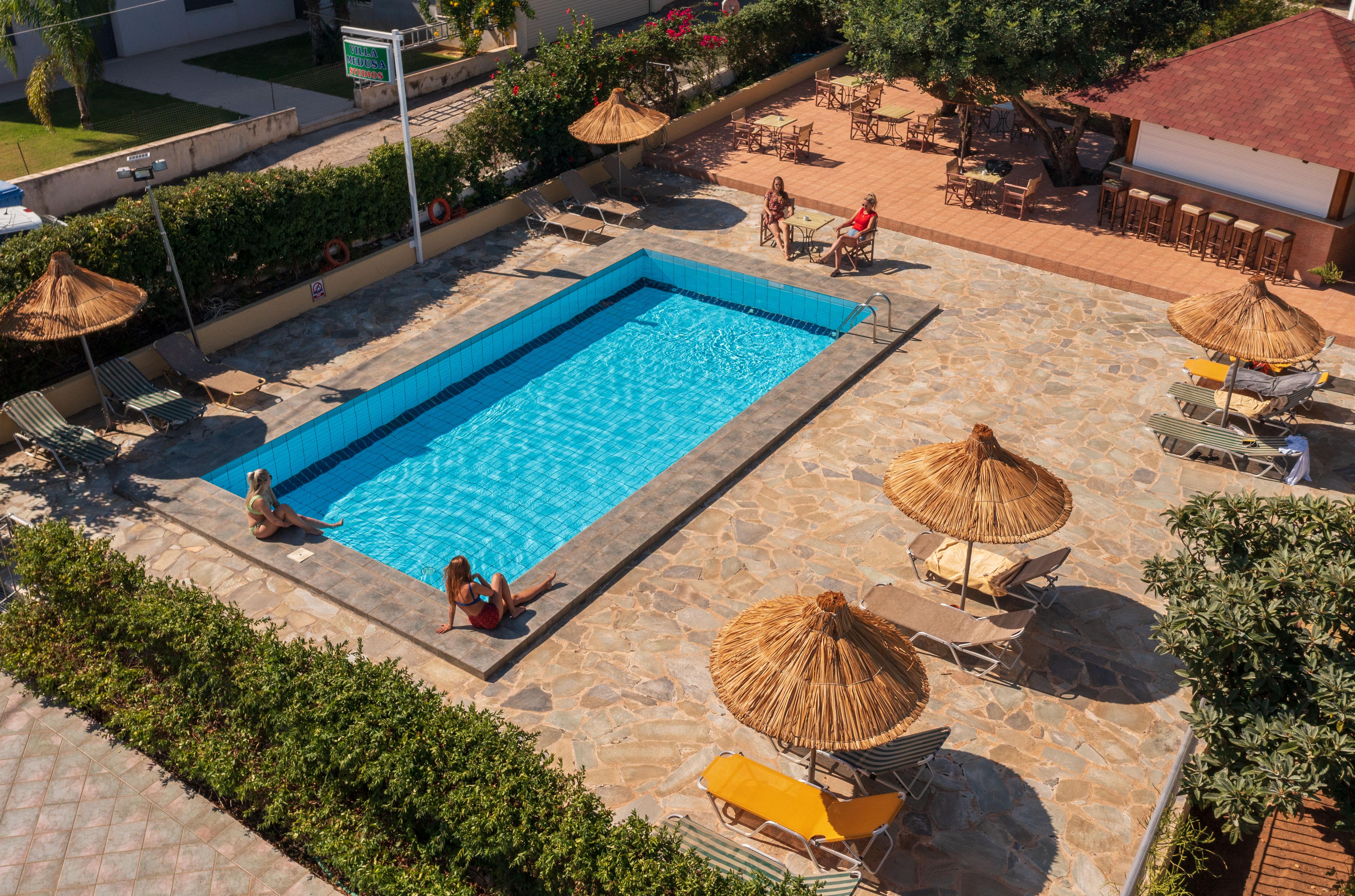 Villa Medusa Hersonissos  Bagian luar foto
